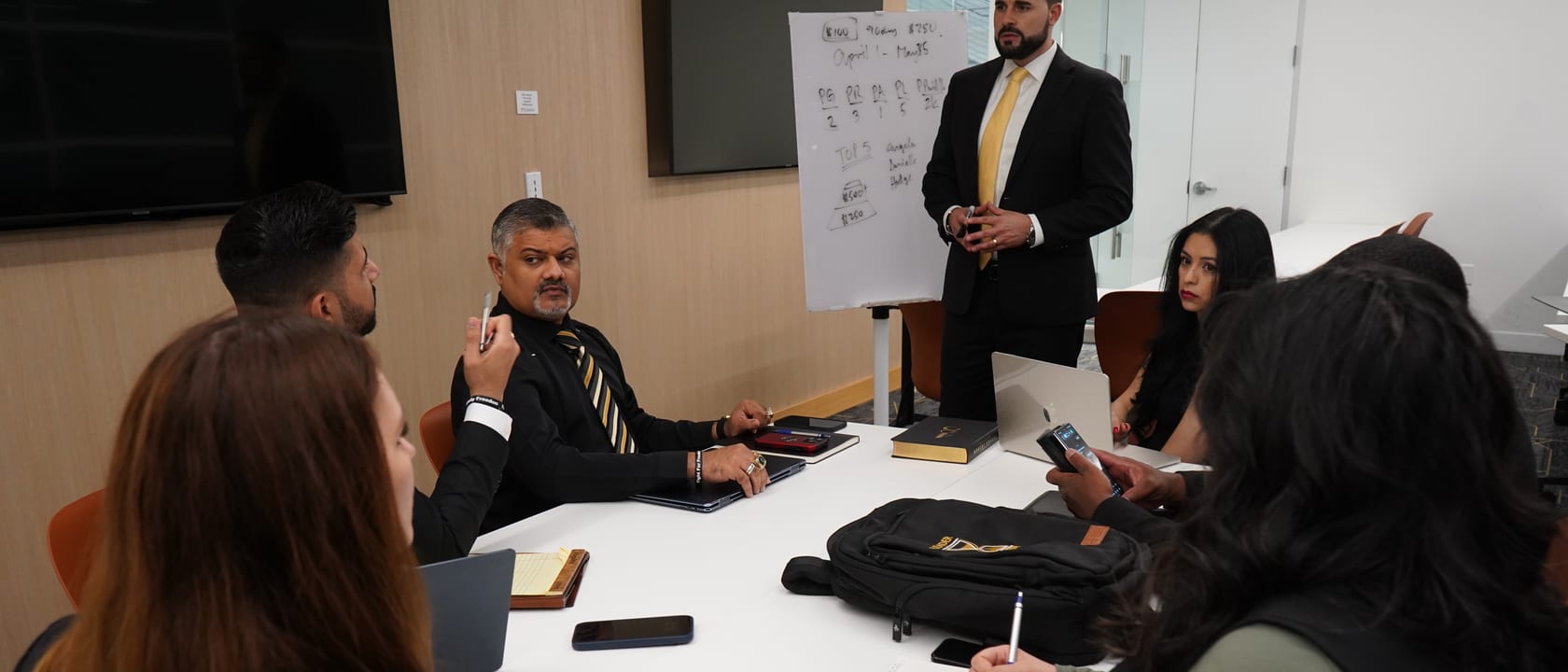 Leader For Life members collaborating
